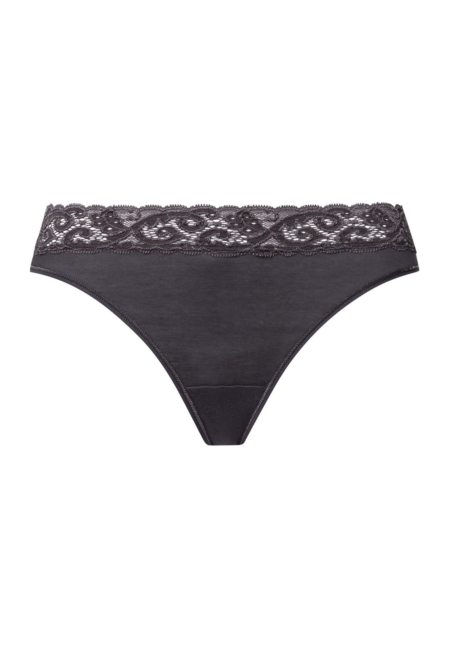 Moments Hi Cut Brief | Black Pearl 71481-2183