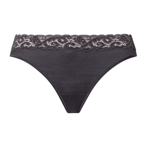 Moments Hi Cut Brief | Black Pearl 71481-2183