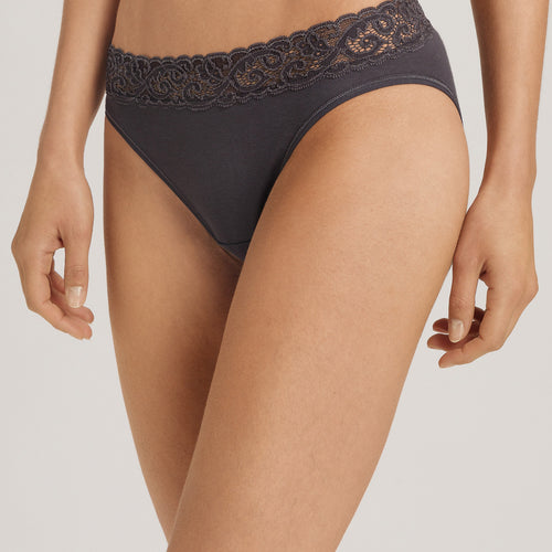 Moments Hi Cut Brief | Black Pearl 71481-2183