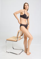 Moments Cotton High Cut Brief | Dark Mocha 71481-2185