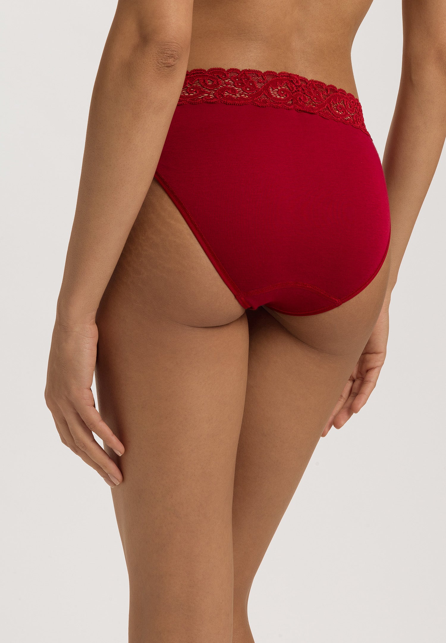 Moments Hi Cut Brief | Red Dahlia 71481-2418