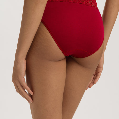 Moments Hi Cut Brief | Red Dahlia 71481-2418