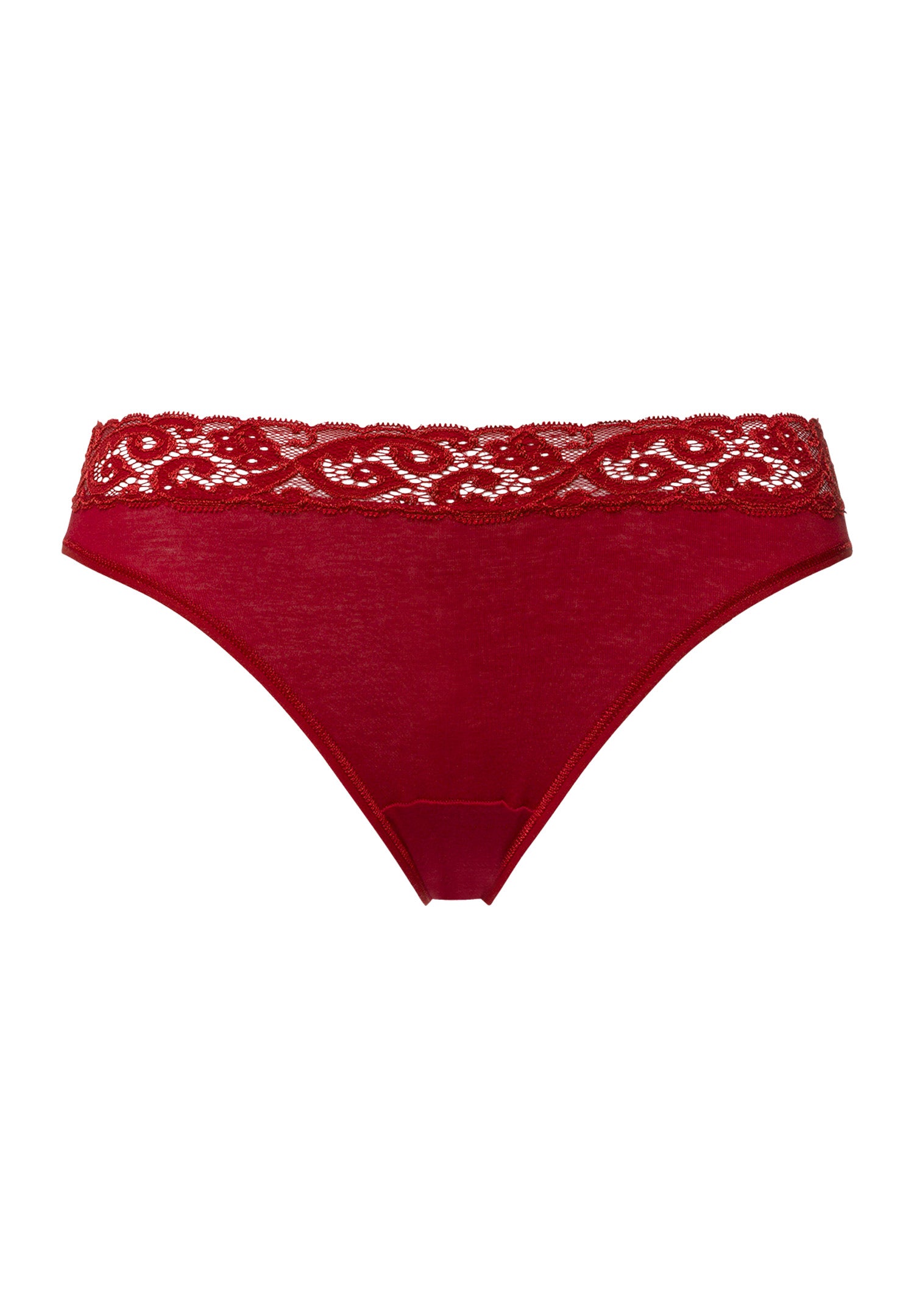 Moments Hi Cut Brief | Red Dahlia 71481-2418