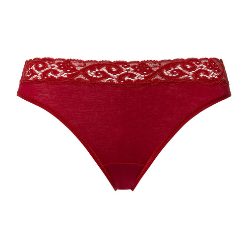 Moments Hi Cut Brief | Red Dahlia 71481-2418