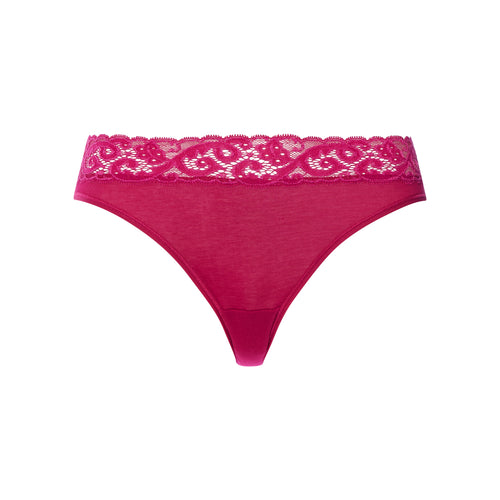 Cotton High Cut Brief | Light Sangria 71481-2465