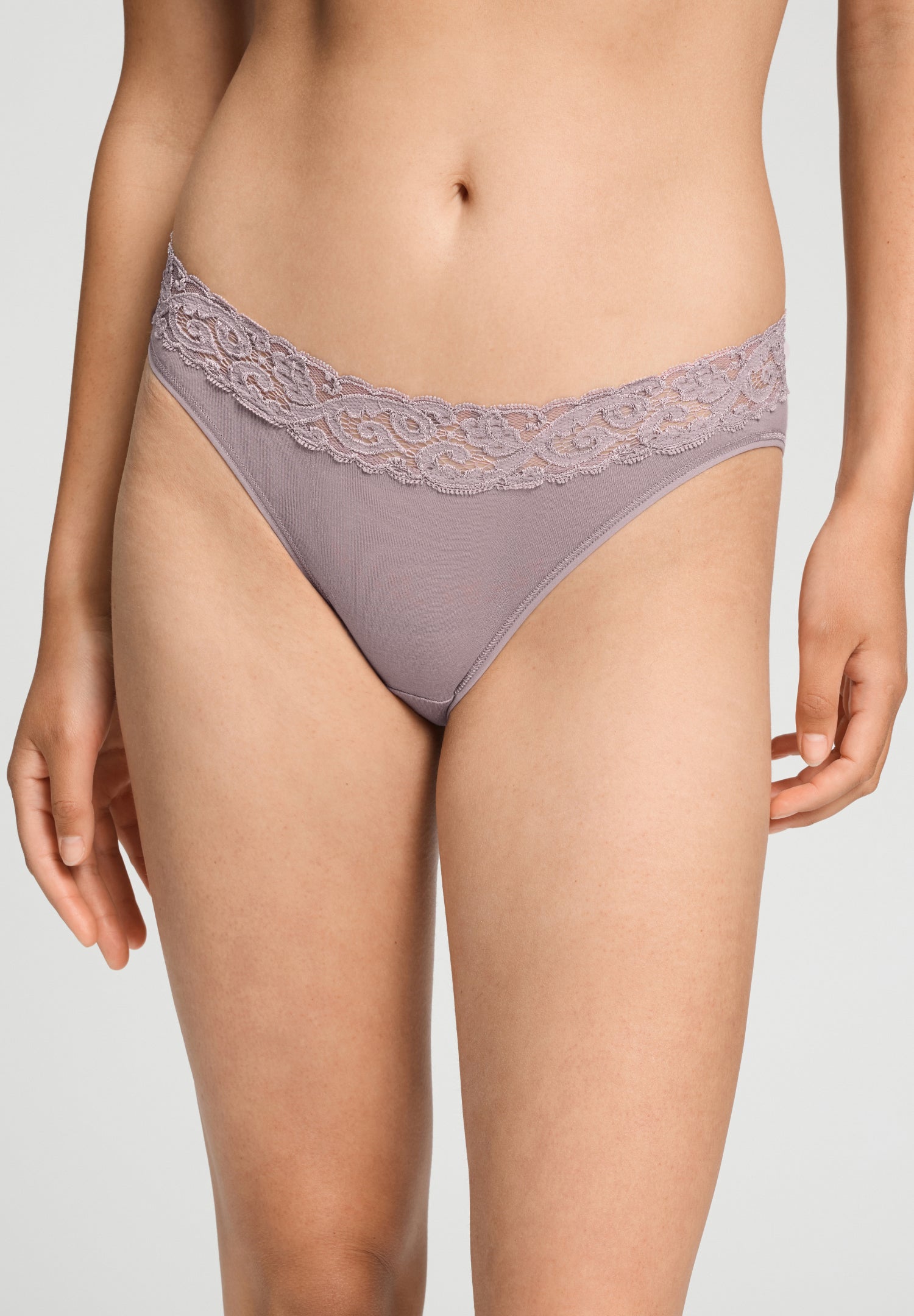 Moments Cotton High Cut Brief | Stormy Rose 71481-2467