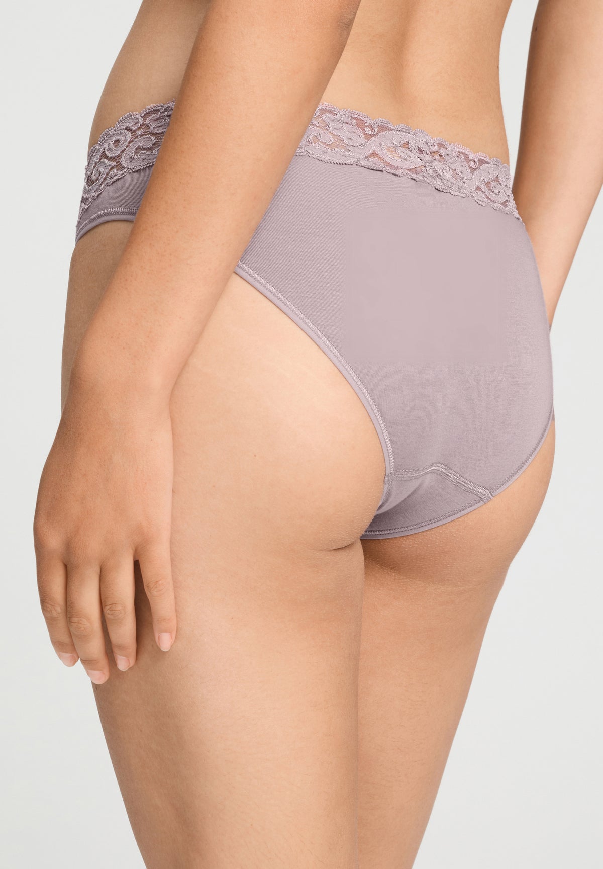 Moments Cotton High Cut Brief | Stormy Rose 71481-2467