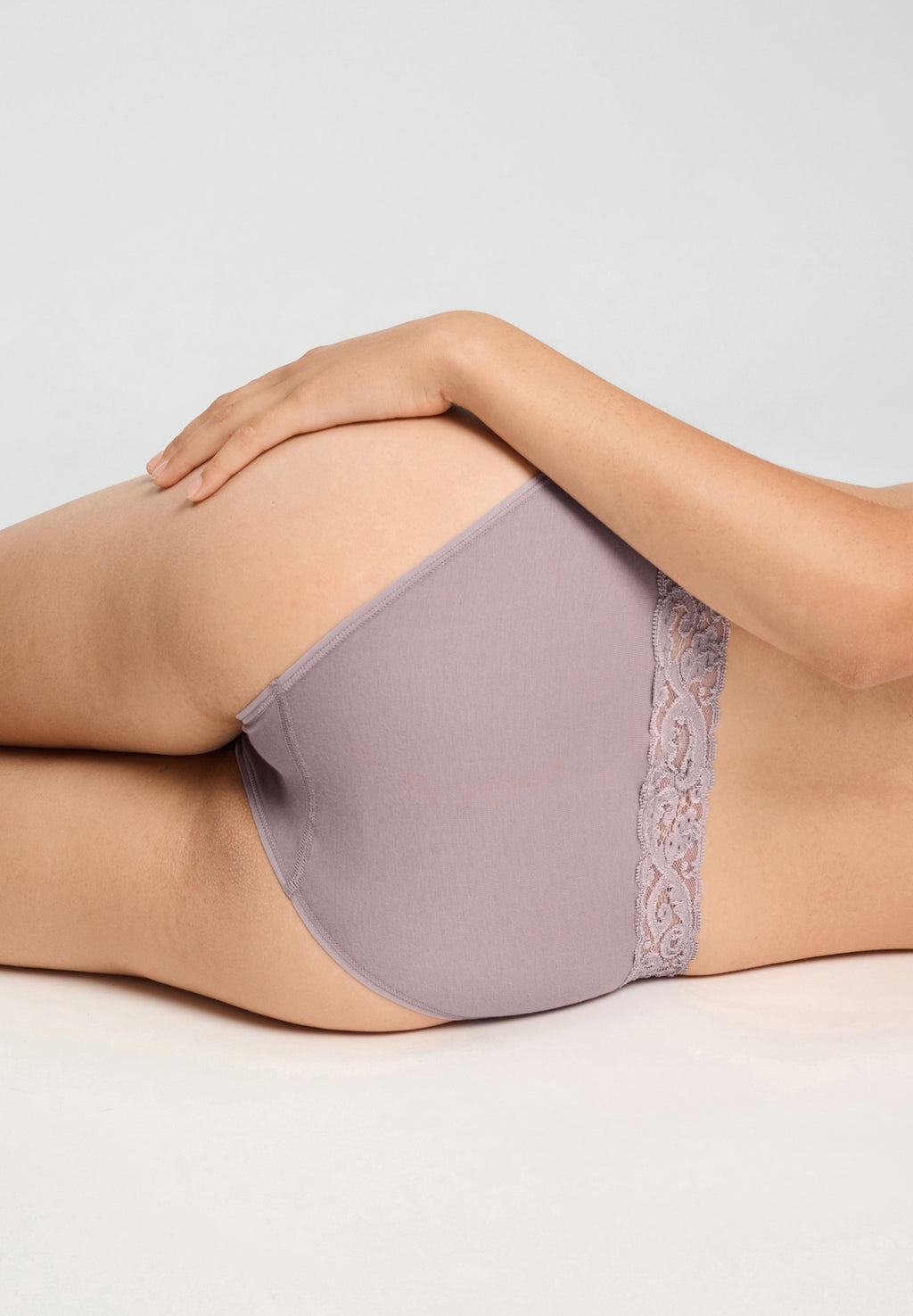 Moments Cotton High Cut Brief | Stormy Rose 71481-2467
