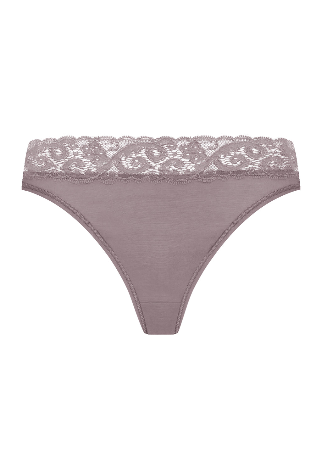 Moments Cotton High Cut Brief | Stormy Rose 71481-2467