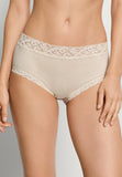 Lace Trim Cotton Full Brief | Summer Sand 71483-2811