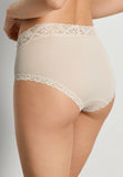 Lace Trim Cotton Full Brief | Summer Sand 71483-2811