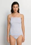 Lace Trim Cotton Camisole | Blue Dove 71484-2581