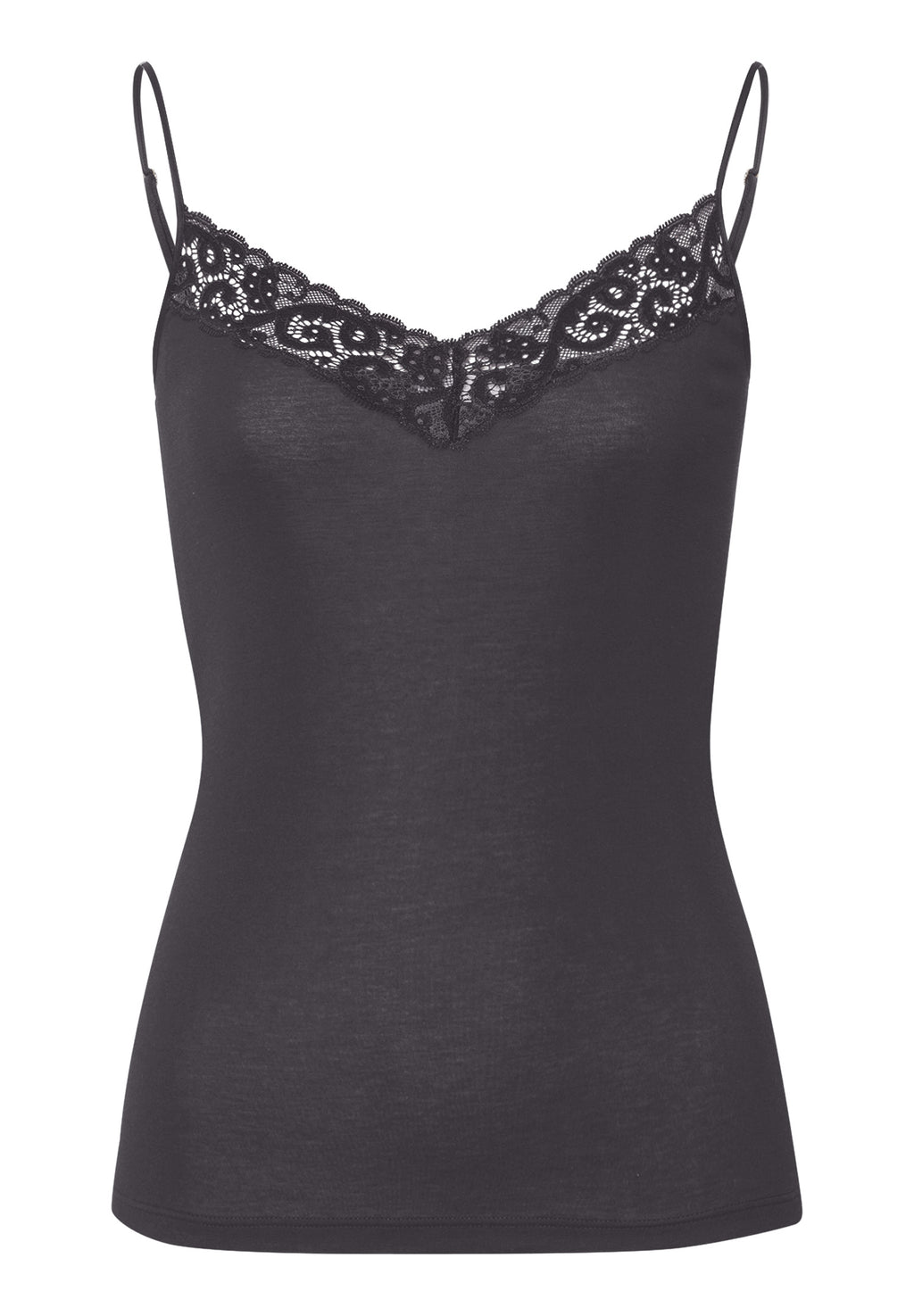 Moments V-Neck Cami | Black Pearl 71485-2183