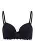 71503 Luxury Moments Lace T-Shirt Bra - 019 Black