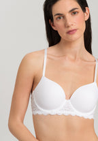 71503 Luxury Moments Lace T-Shirt Bra - 101 White
