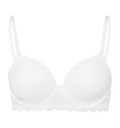 71503 Luxury Moments Lace T-Shirt Bra - 101 White