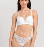 71503 Luxury Moments Lace T-Shirt Bra - 101 White