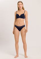 71503 Luxury Moments Lace T-Shirt Bra - 1610 Deep Navy
