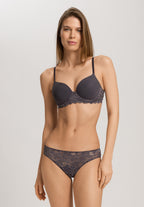 Luxury Moments Lace T-Shirt Bra | Black Pearl 71503-2183