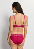 Luxury Moments Lace T-Shirt Bra | Light Sangria 71503-2465