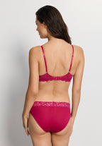 Luxury Moments Lace T-Shirt Bra | Light Sangria 71503-2465