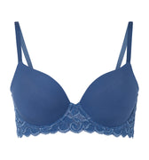 71503 Luxury Moments Lace T-Shirt Bra - 2604 True Navy