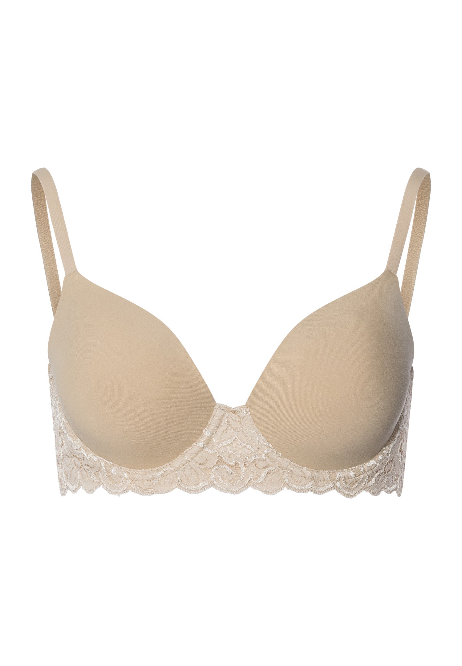 Luxury Moments Lace T-Shirt Bra | Iced Cappuccino 71503-2846