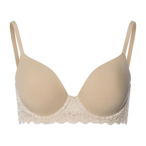 Luxury Moments Lace T-Shirt Bra | Iced Cappuccino 71503-2846