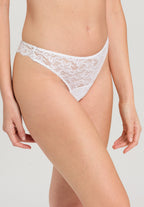 71507 Luxury Moments Thong - 101 White