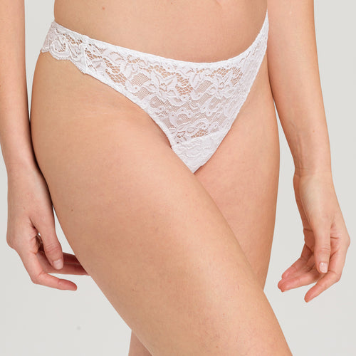 71507 Luxury Moments Thong - 101 White