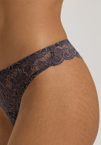 Luxury Moments Thong | Black Pearl 71507-2183