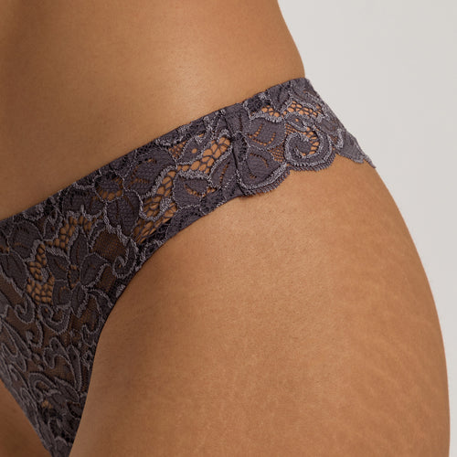 Luxury Moments Thong | Black Pearl 71507-2183