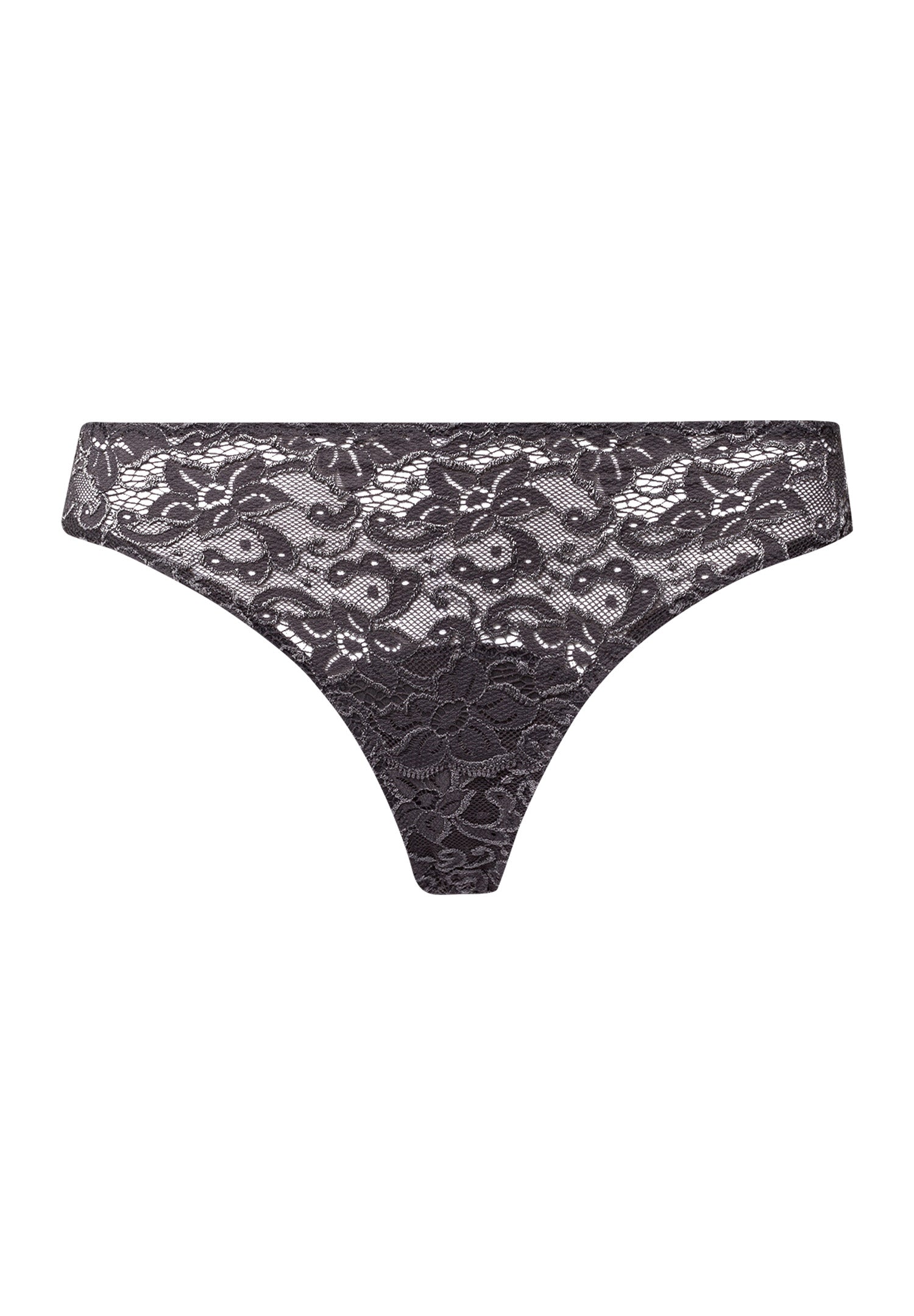 Luxury Moments Thong | Black Pearl 71507-2183