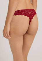 Luxury Moments Thong | Red Dahlia 71507-2418