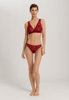 Luxury Moments Thong | Red Dahlia 71507-2418