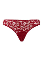 Luxury Moments Thong | Red Dahlia 71507-2418