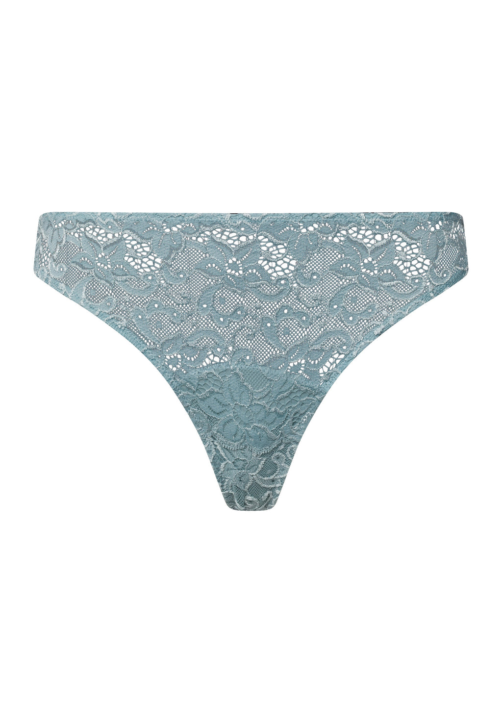 Luxury Moments Thong | Tourmaline Blue 71507-2712