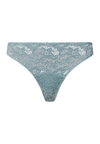 Luxury Moments Thong | Tourmaline Blue 71507-2712