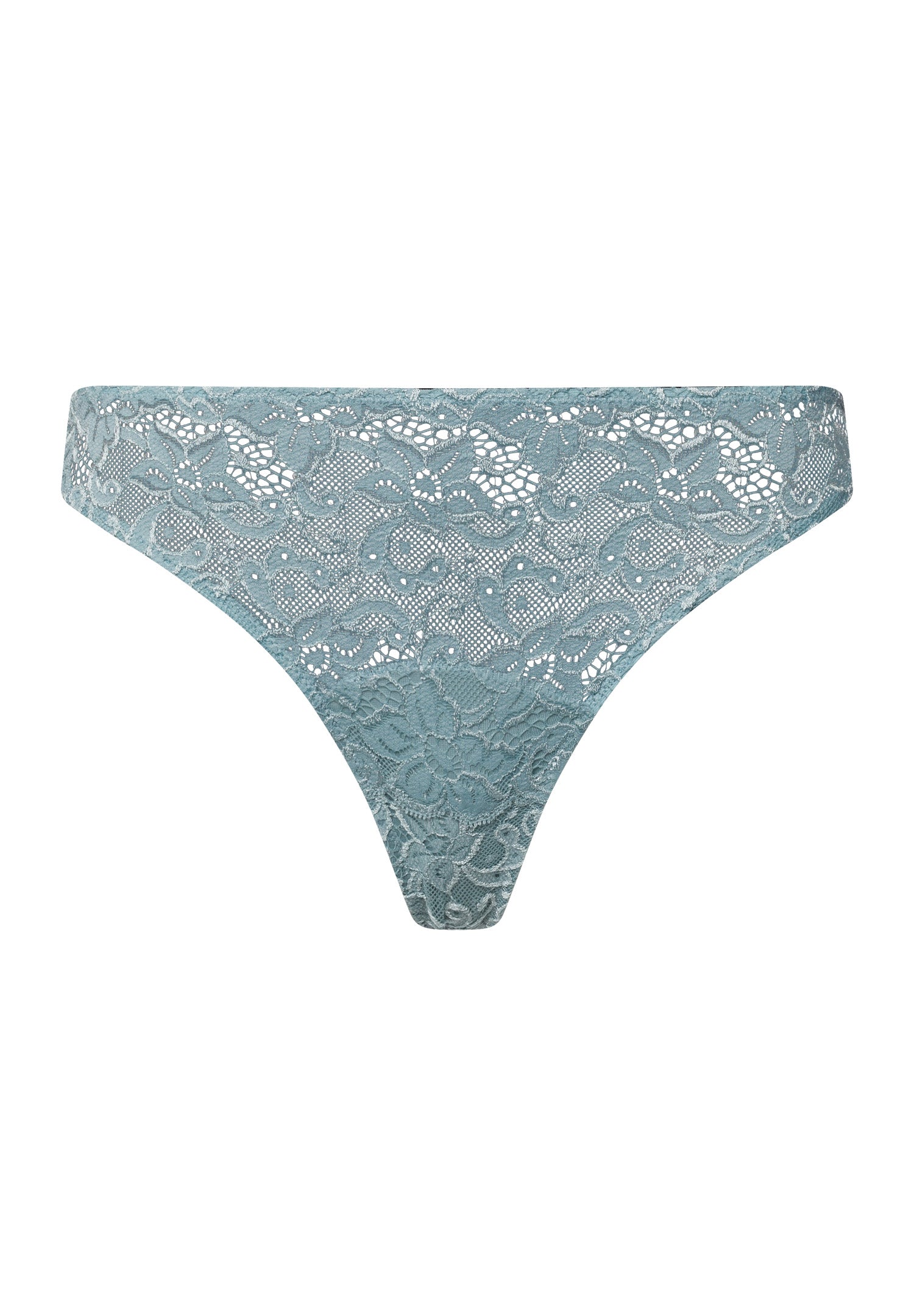 Luxury Moments Thong | Tourmaline Blue 71507-2712