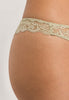 71507 Luxury Moments Thong - 2720 Moss Green