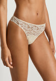 Luxury Moments Lace Thong | Summer Sand 71507-2811