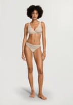 Luxury Moments Lace Thong | Summer Sand 71507-2811