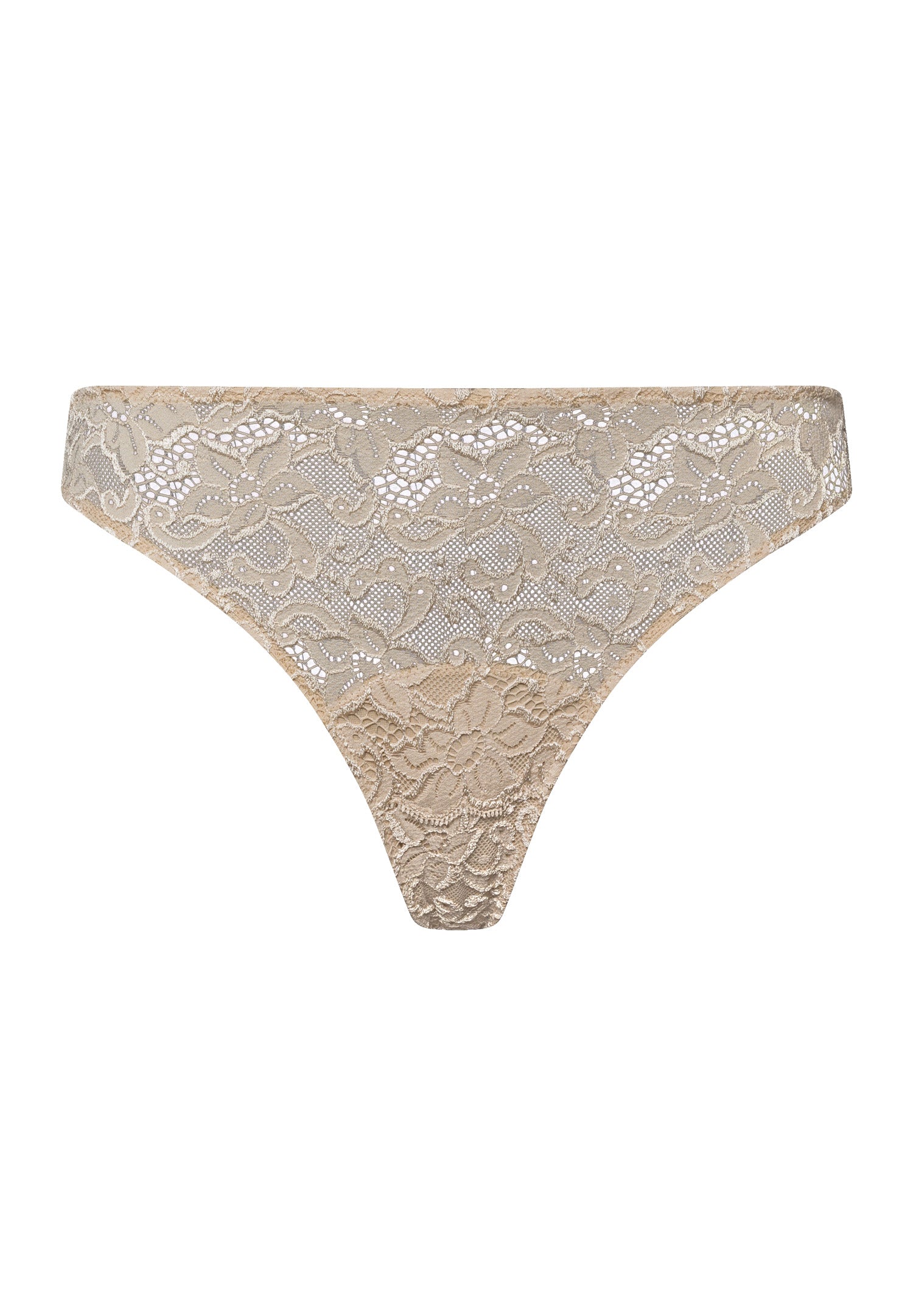 Luxury Moments Thong | Iced Cappuccino 71507-2846