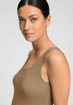 Ultralight Wool Tank Top | Suede Camel 71595-2825