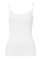 71600 Cotton Seamless Spaghetti Camisole - 101 White