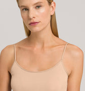 71600 Cotton Seamless Spaghetti Camisole - 274 Beige