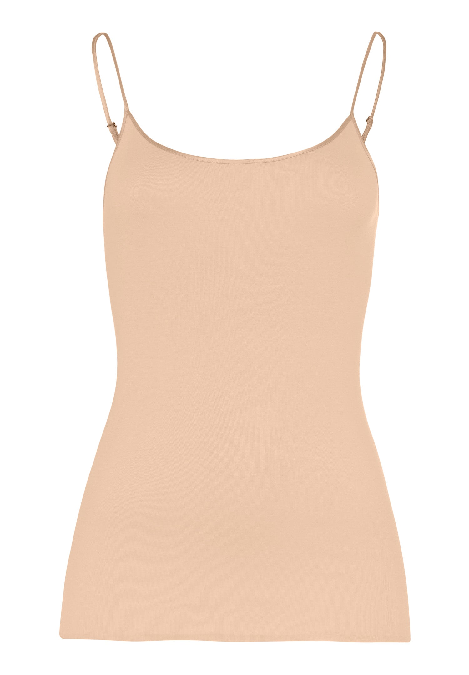 Cotton Seamless Round Neck Cotton Camisole | Beige 71600-274 – HANRO