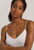 71601 Cotton Seamless V-Neck Camisole - 101 White