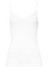 71601 Cotton Seamless V-Neck Camisole - 101 White