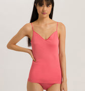 71601 Cotton Seamless V-Neck Camisole - 2309 Porcelain Rose